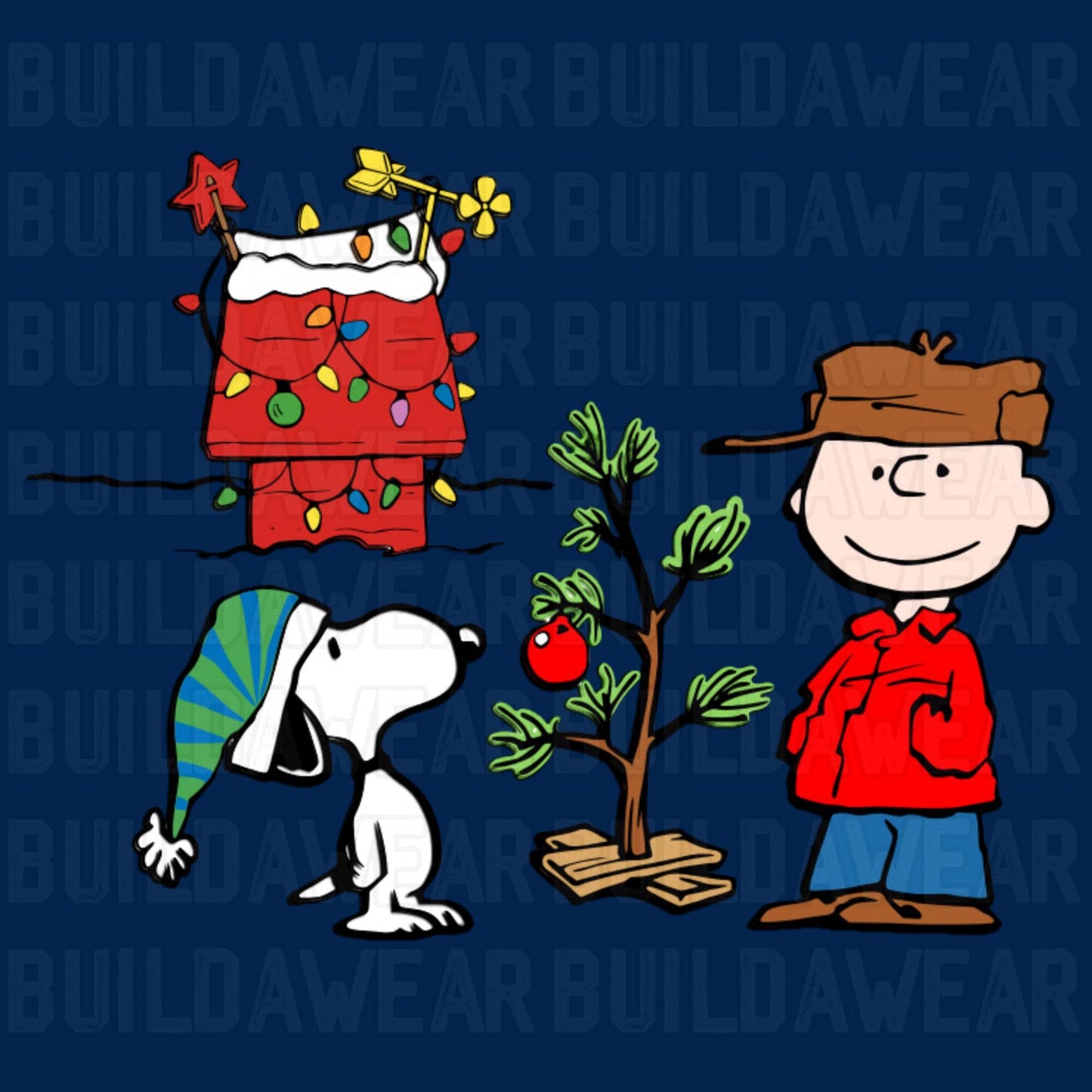 A CHARLIE BROWN CHRISTMAS - DOWNLOADABLE PNG - 2 IMAGES