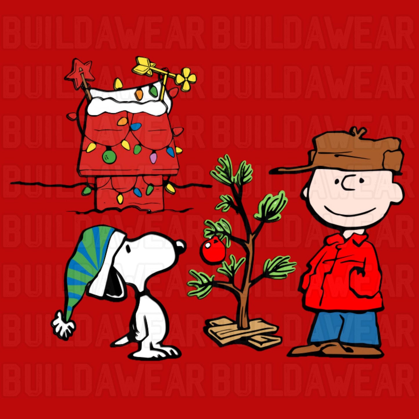 A CHARLIE BROWN CHRISTMAS - DOWNLOADABLE PNG - 2 IMAGES