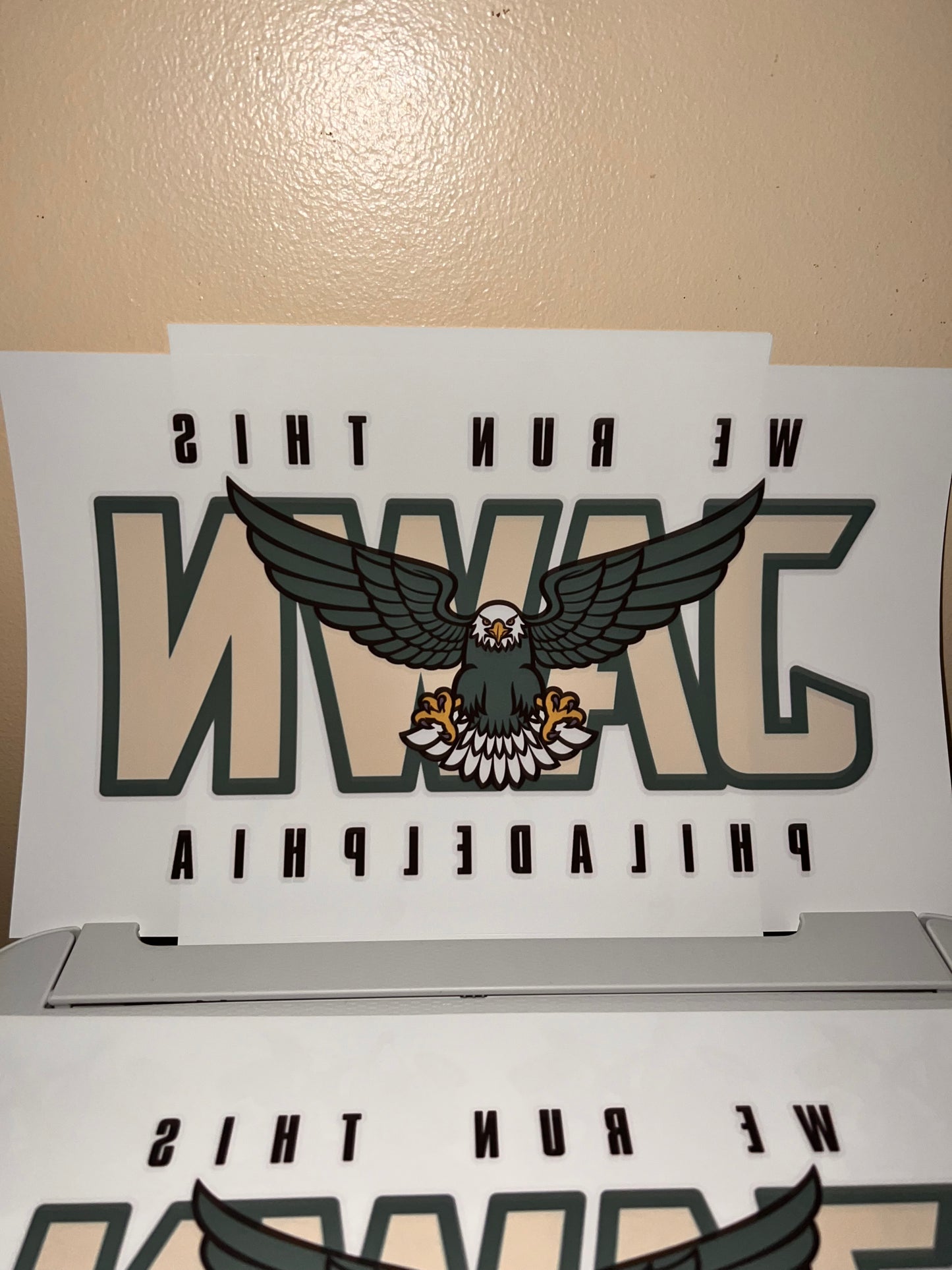 We Run This JAWN Philadelphia Eagles - Sublimation Transfers