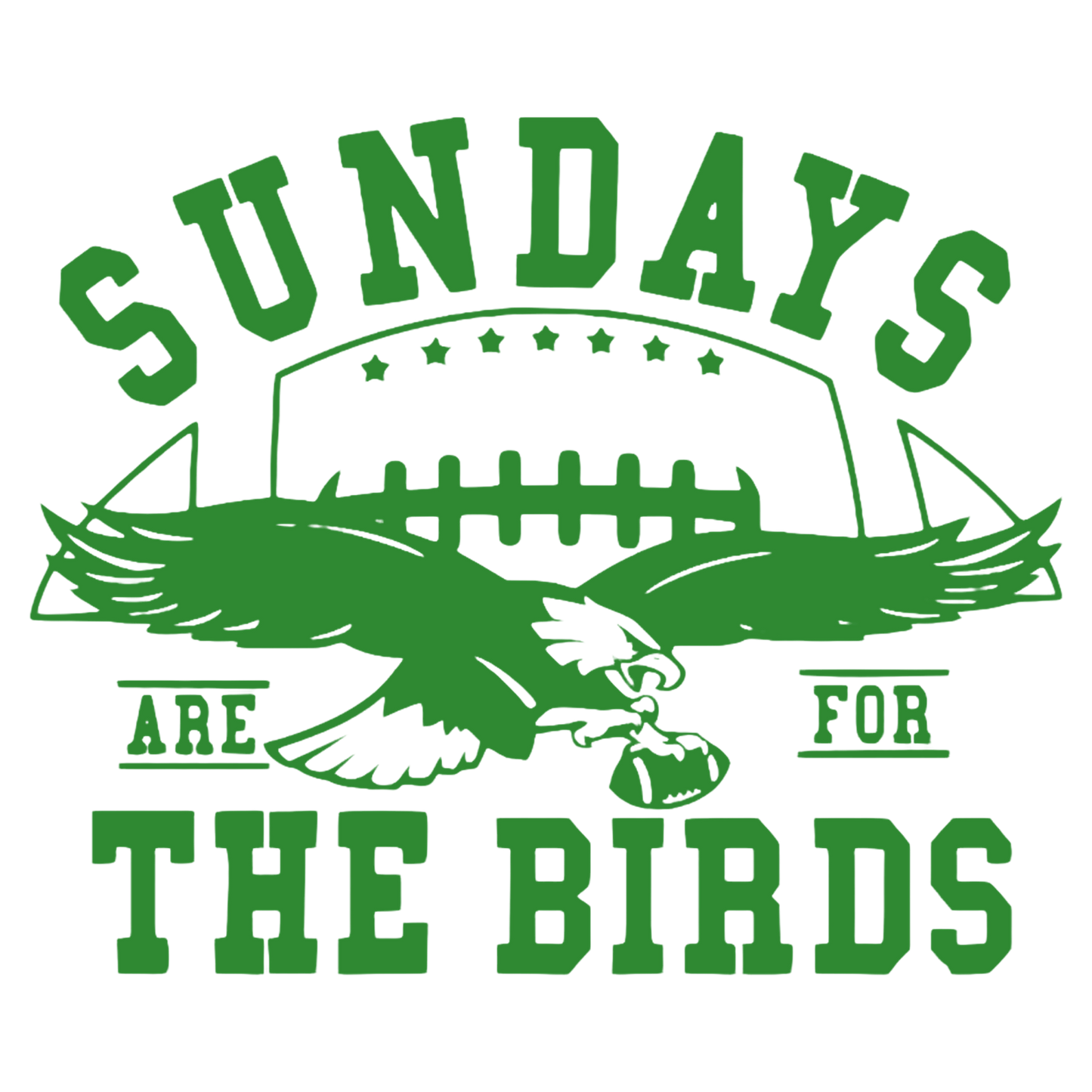 Sundays Are For The Birds - Screen Print Transfers - Adult/Teen