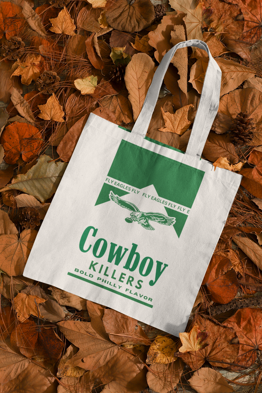 COWBOY KILLERS - (WHITE) TOTE BAG