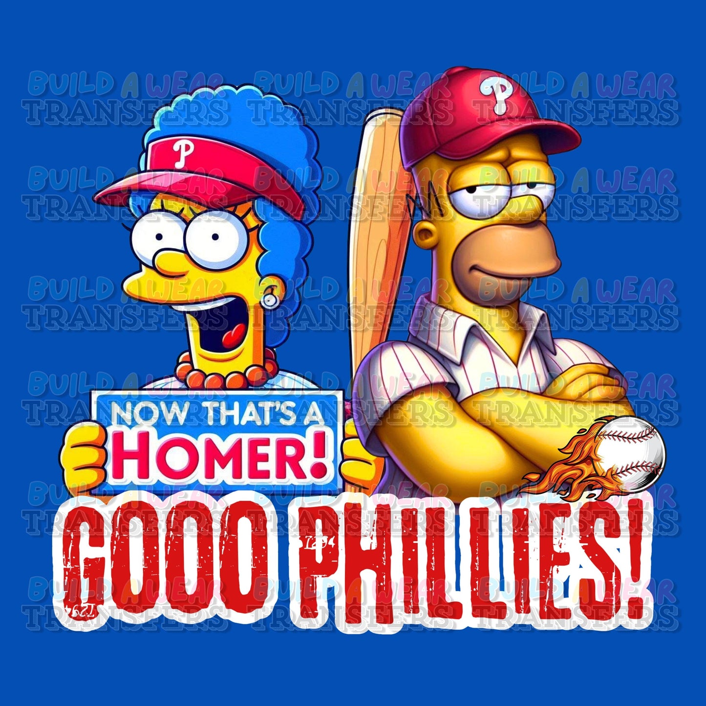 NOW THAT’S A HOMER - DOWNLOADABLE PNG - FT. Marge Simpson & Homer