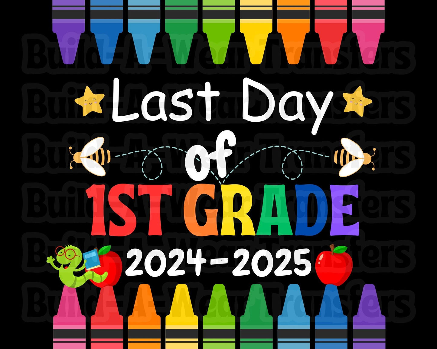 Kid’s 1ST Grade First Day & Last Day Of School Signs (2 Images) - High Quality PNG Files - Just Download and Print!