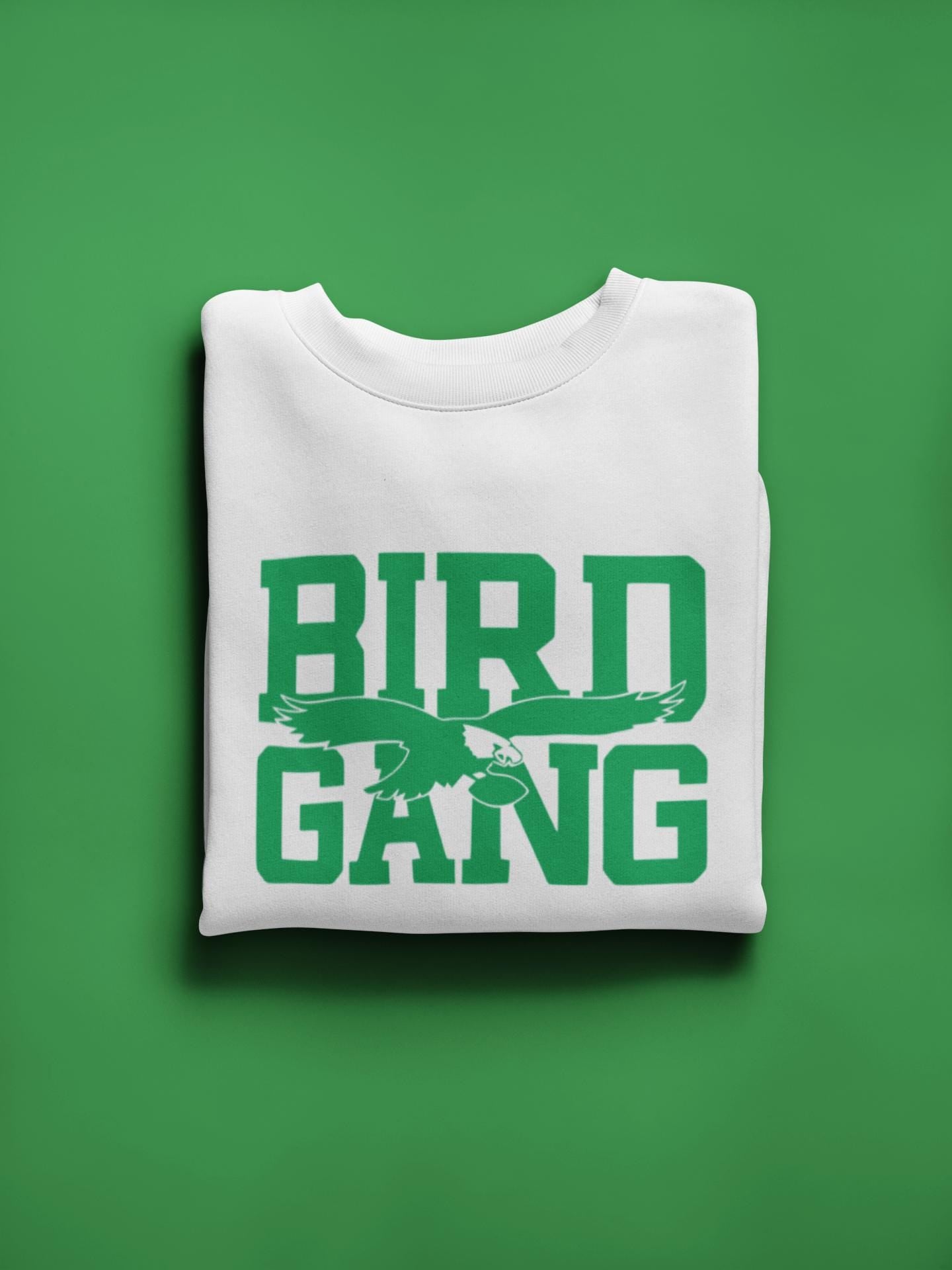 Bird Gang - Philadelphia Eagles Football Fans - Screen Print TRANSFERS - Kelly Green Color Print