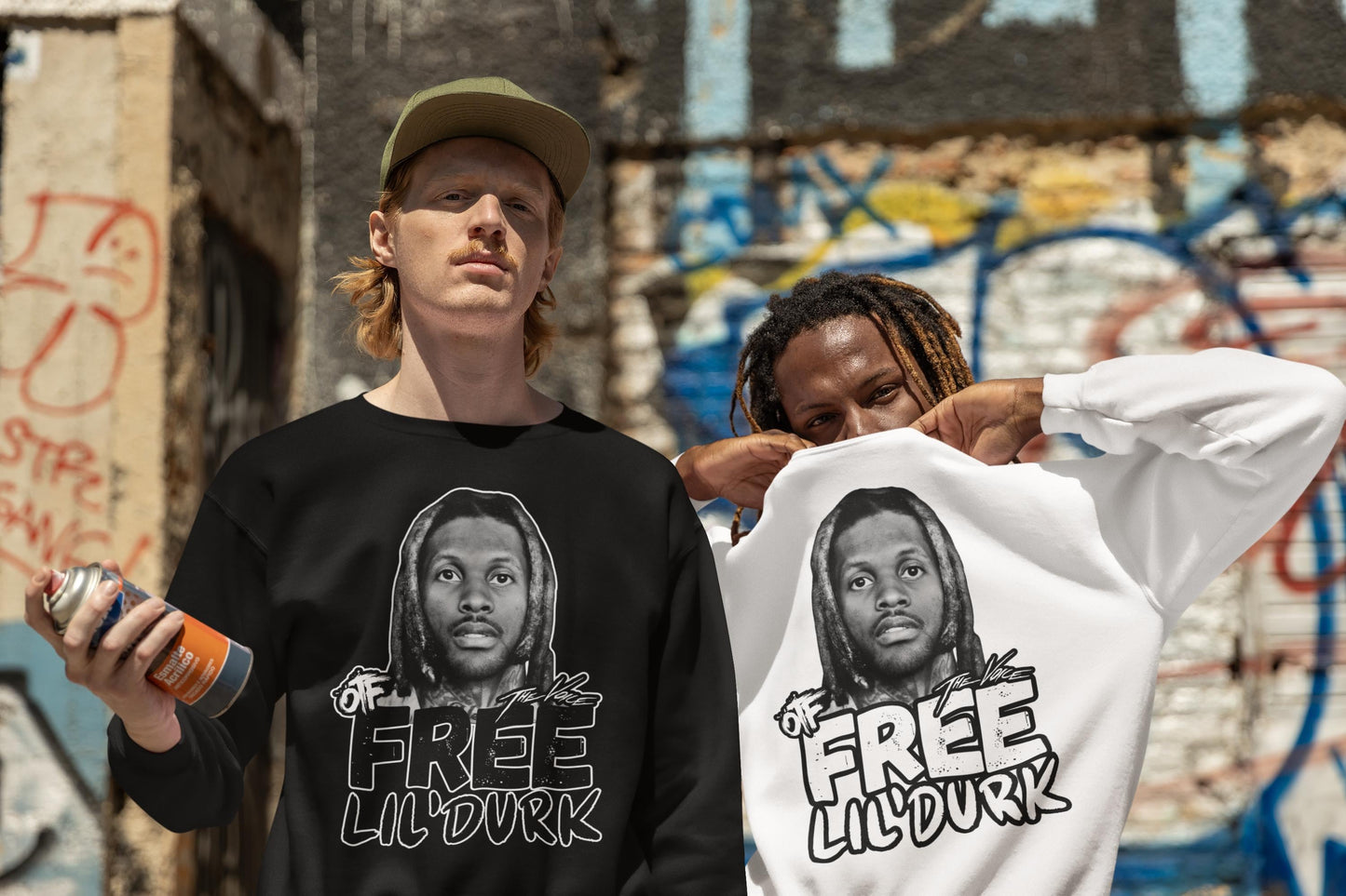 Free Lil’Durk - Friends Fam & Fan Support Sweatshirts!!